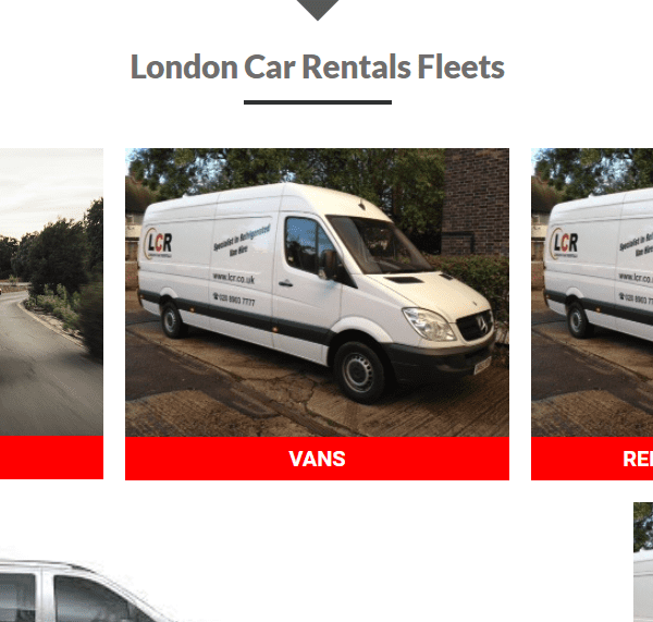 London Car Rentals Fleets